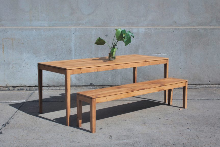 Paul — Tisch aus Massivholz – Bild 3