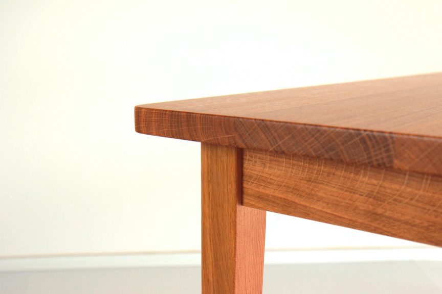 Piet — Tisch aus Massivholz – Bild 6